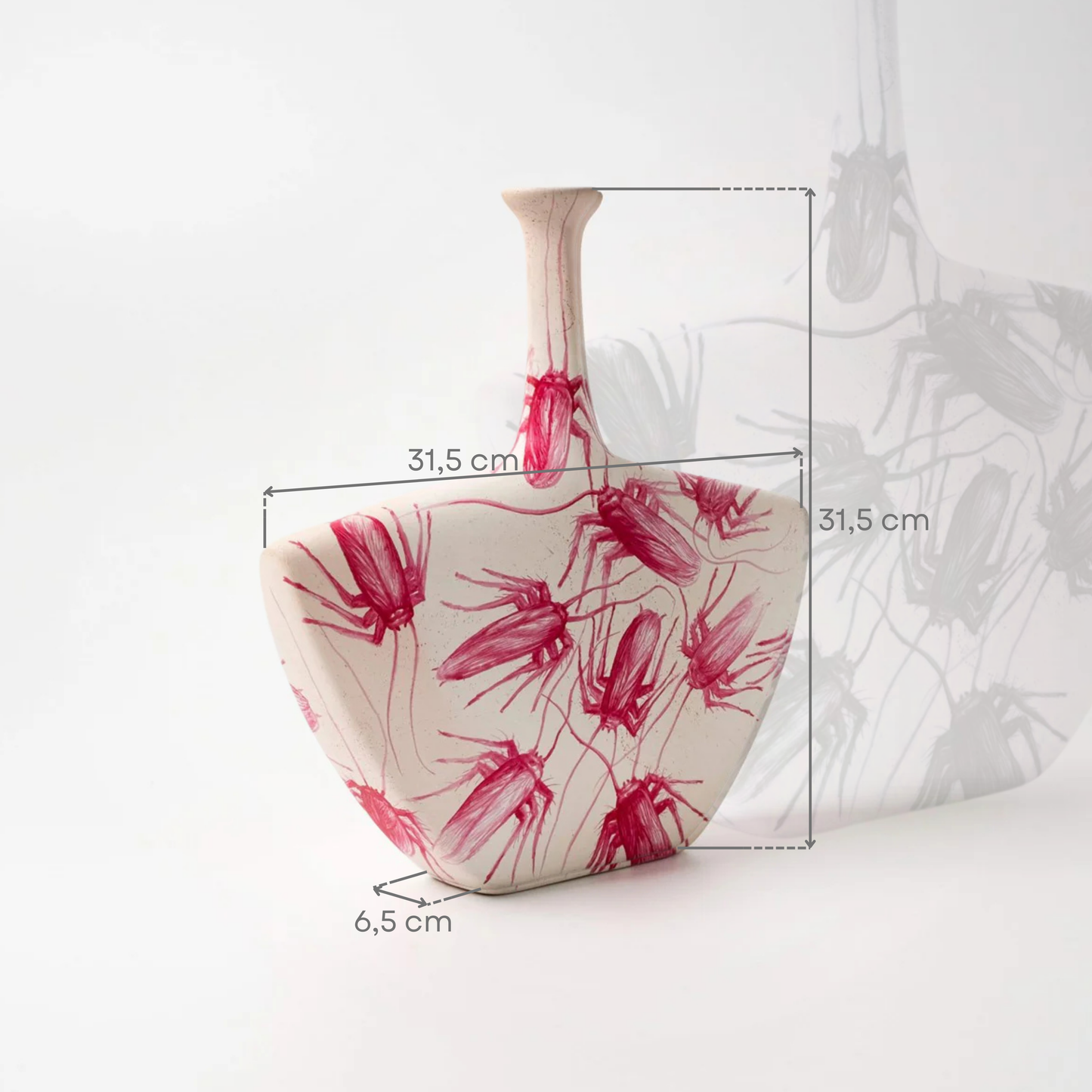 Womo x Monster Ceramic Vase