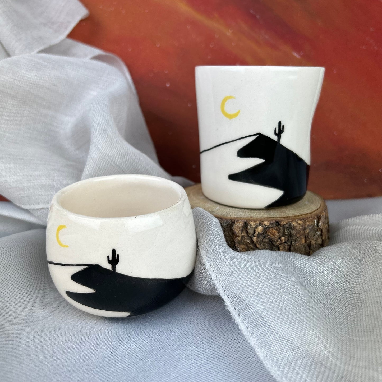 Desert Ceramic Coffee Cup