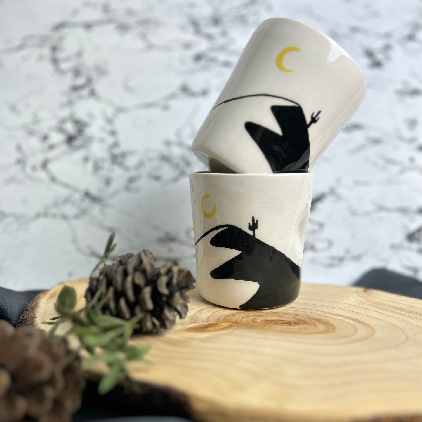Desert Ceramic Coffee Cup
