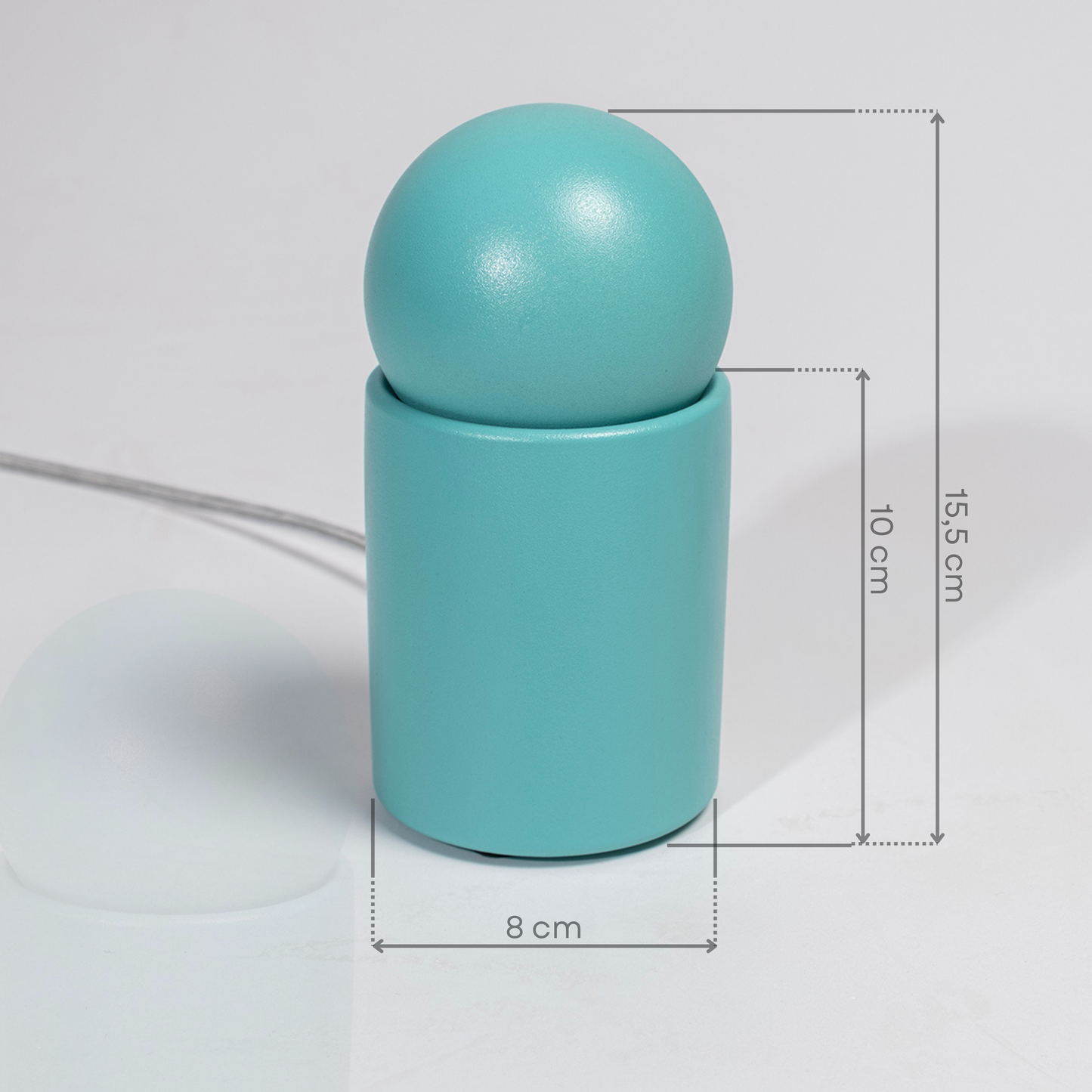 Bali Green Lollipop Table Lamp