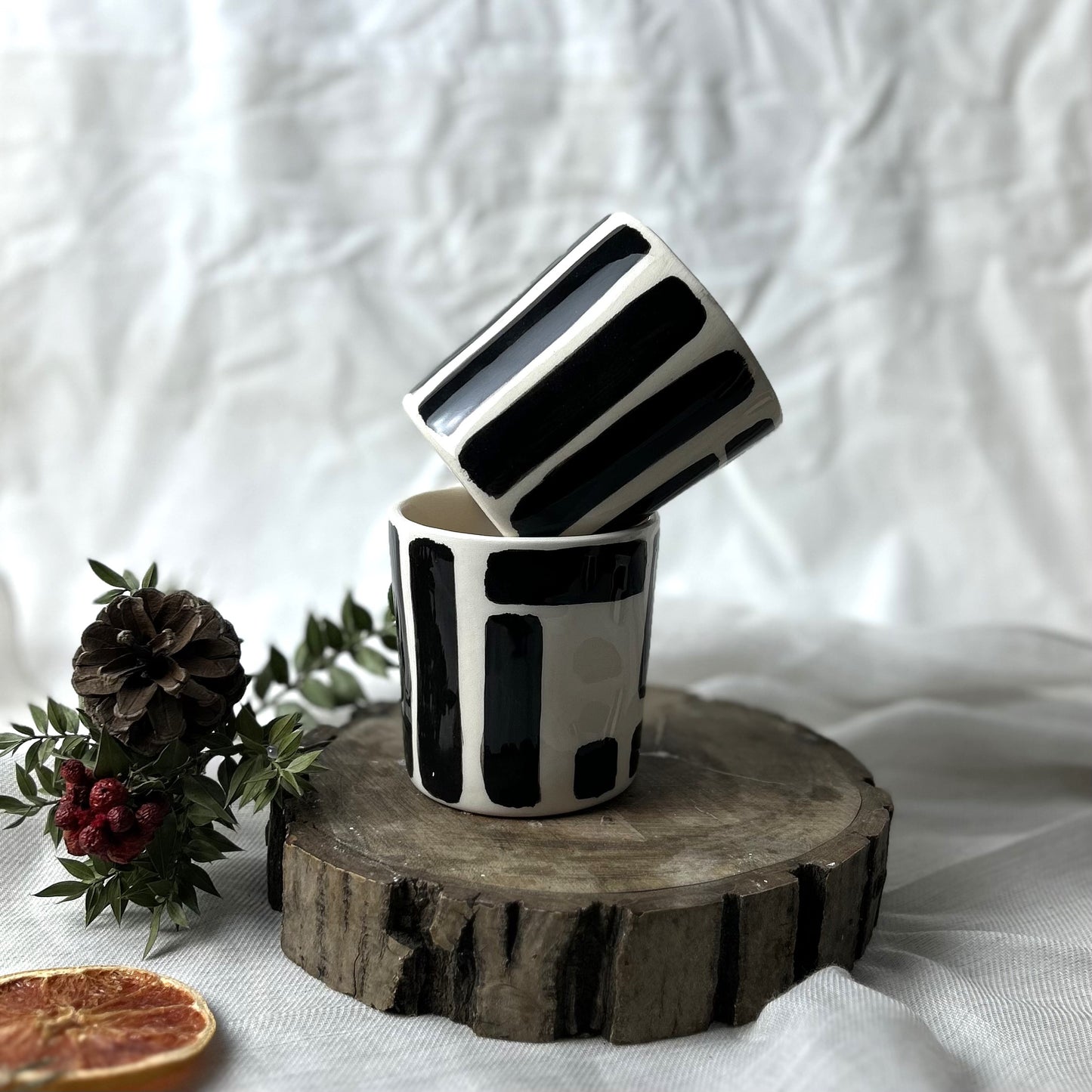 Bold Ceramic Coffee Cup