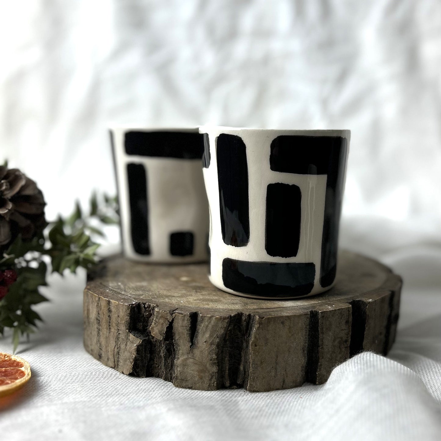 Bold Ceramic Coffee Cup