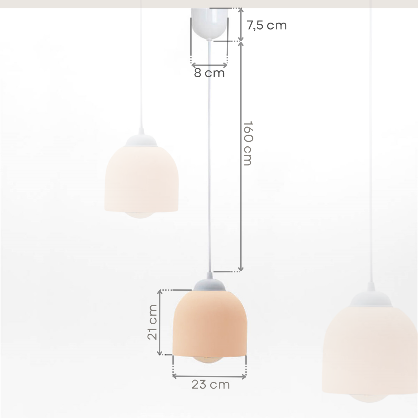 Yavruağzı Beton Tavan Aydınlatması