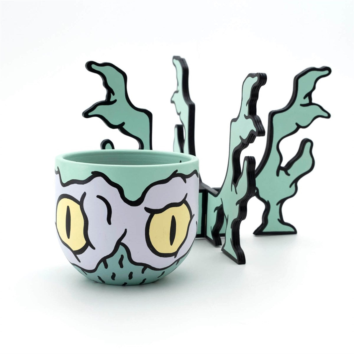 Womo x Type Concrete Flower Pot
