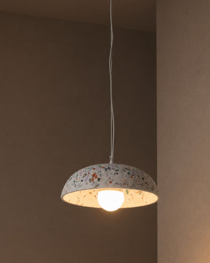 Dark Terrazzo Ceiling Ceiling Lighting