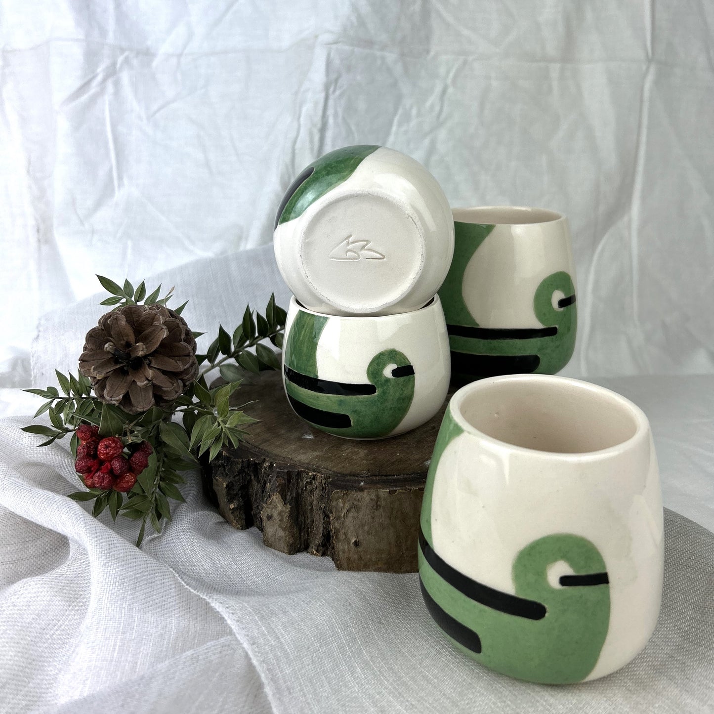 Mallard Ceramic Cup - Small Size