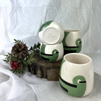 Mallard Ceramic Cup - Small Size