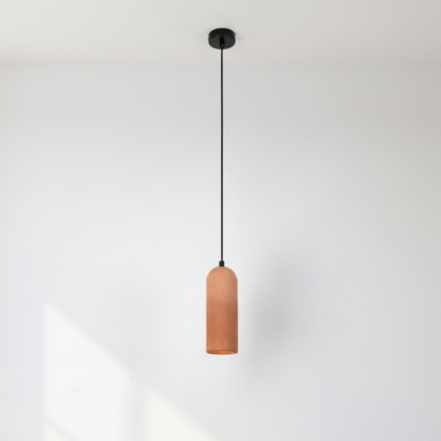 Terracotta Kubbe Silindir Beton Sarkıt Aydınlatma