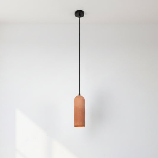 Terracotta Kubbe Silindir Beton Sarkıt Aydınlatma