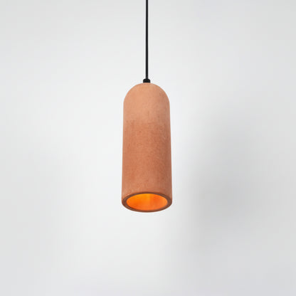 Terracotta Kubbe Silindir Beton Sarkıt Aydınlatma