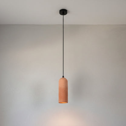 Terracotta Kubbe Silindir Beton Sarkıt Aydınlatma