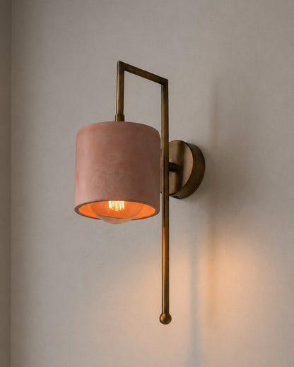Somon Bronz Metal Detay Silindir Aplik
