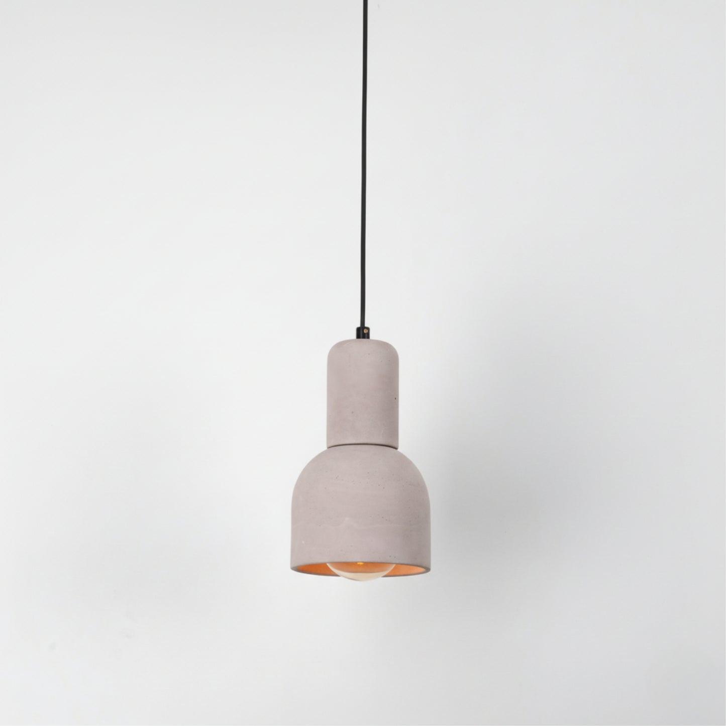 Katmanlı Gri Beton Tavan Aydınlatması