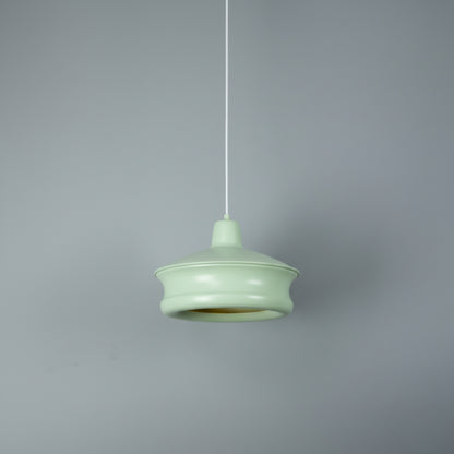 Yeşil Metal Silindir Tavan Aydınlatması