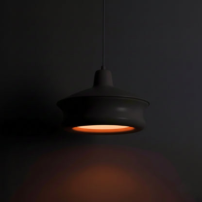 Krem Rengi Metal Silindir Tavan Aydınlatması