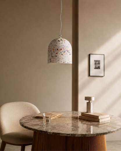 Terrazzo Large Concrete Ceiling Light