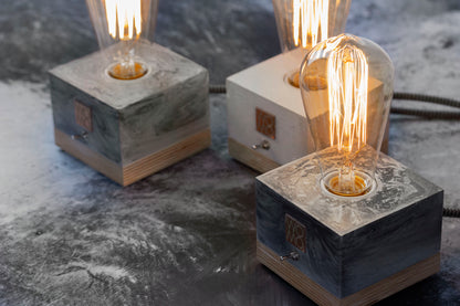 Concrete Table Lamp