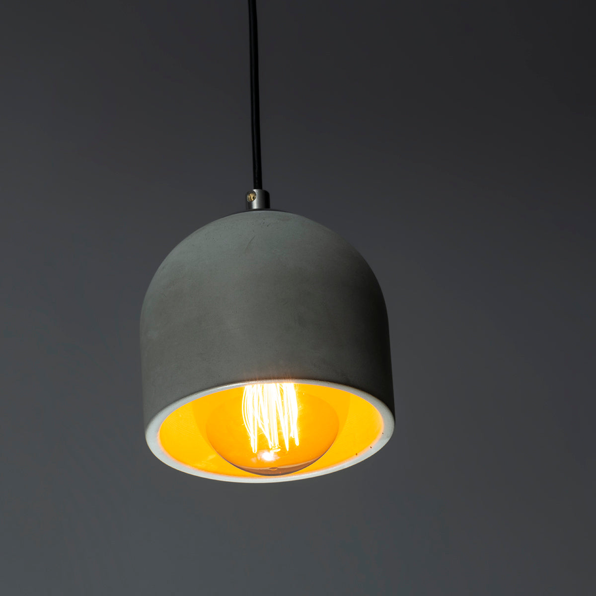 Concrete Metal Ceiling Lighting