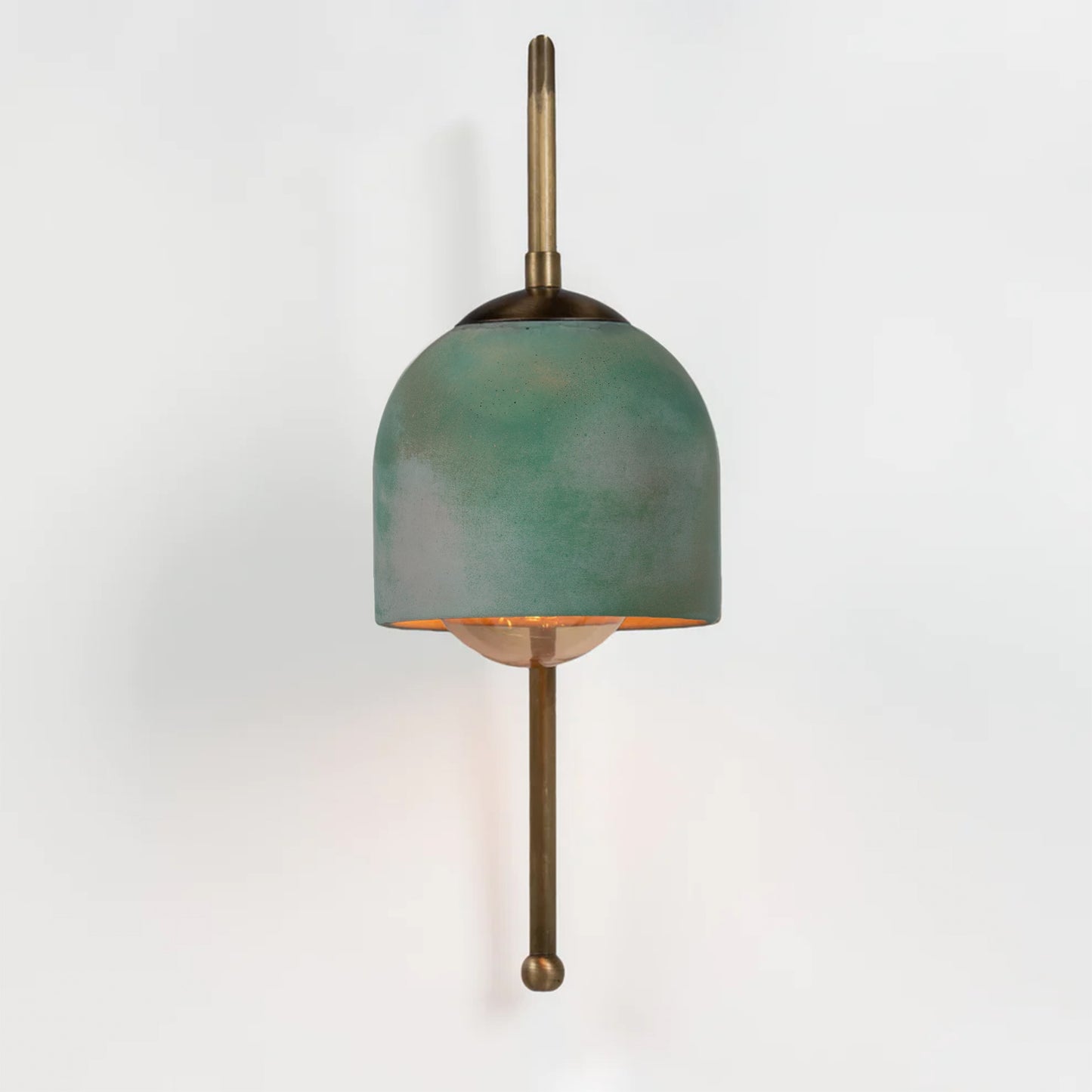 Rust Textured Bronze Metal Detail Sconce