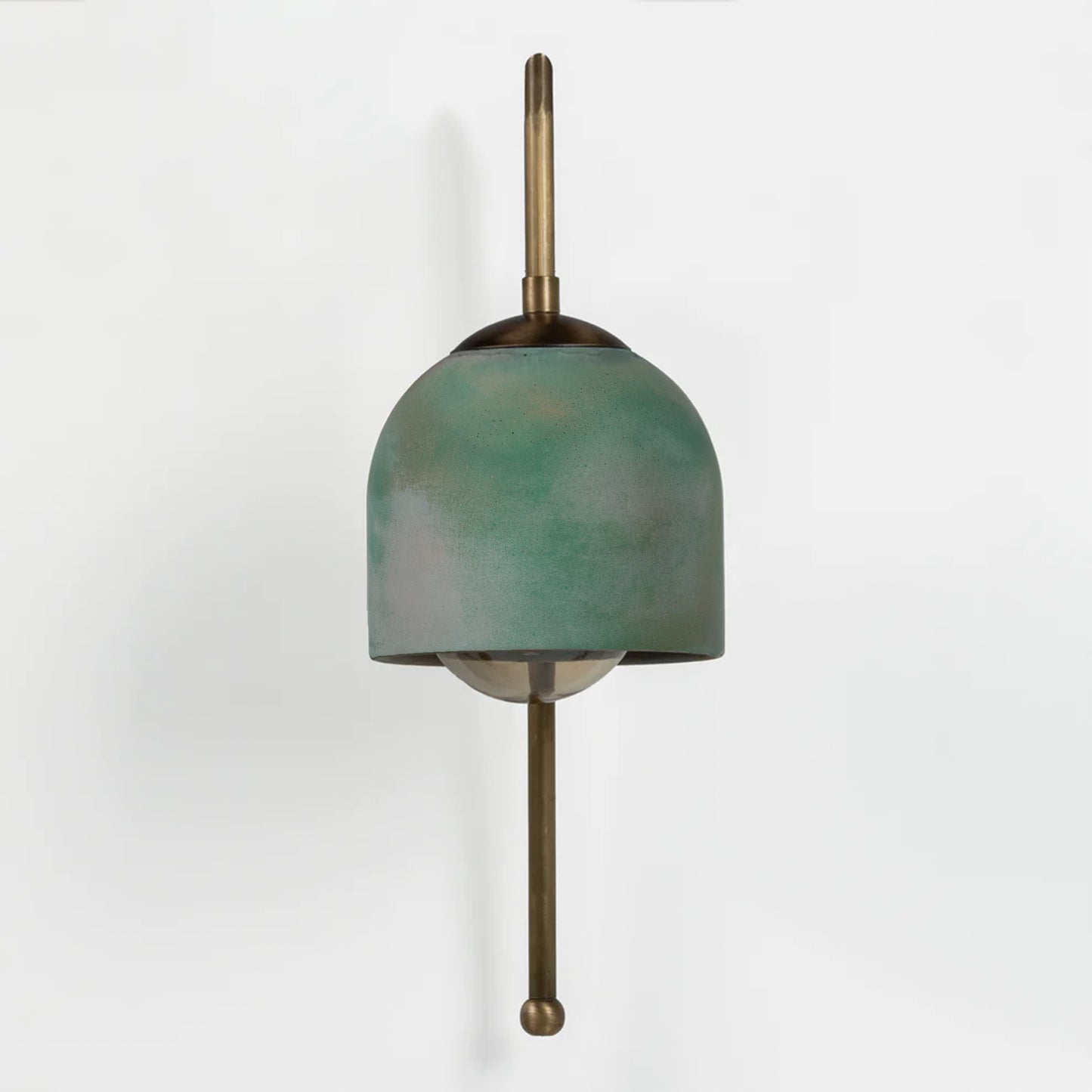 Rust Textured Bronze Metal Detail Sconce