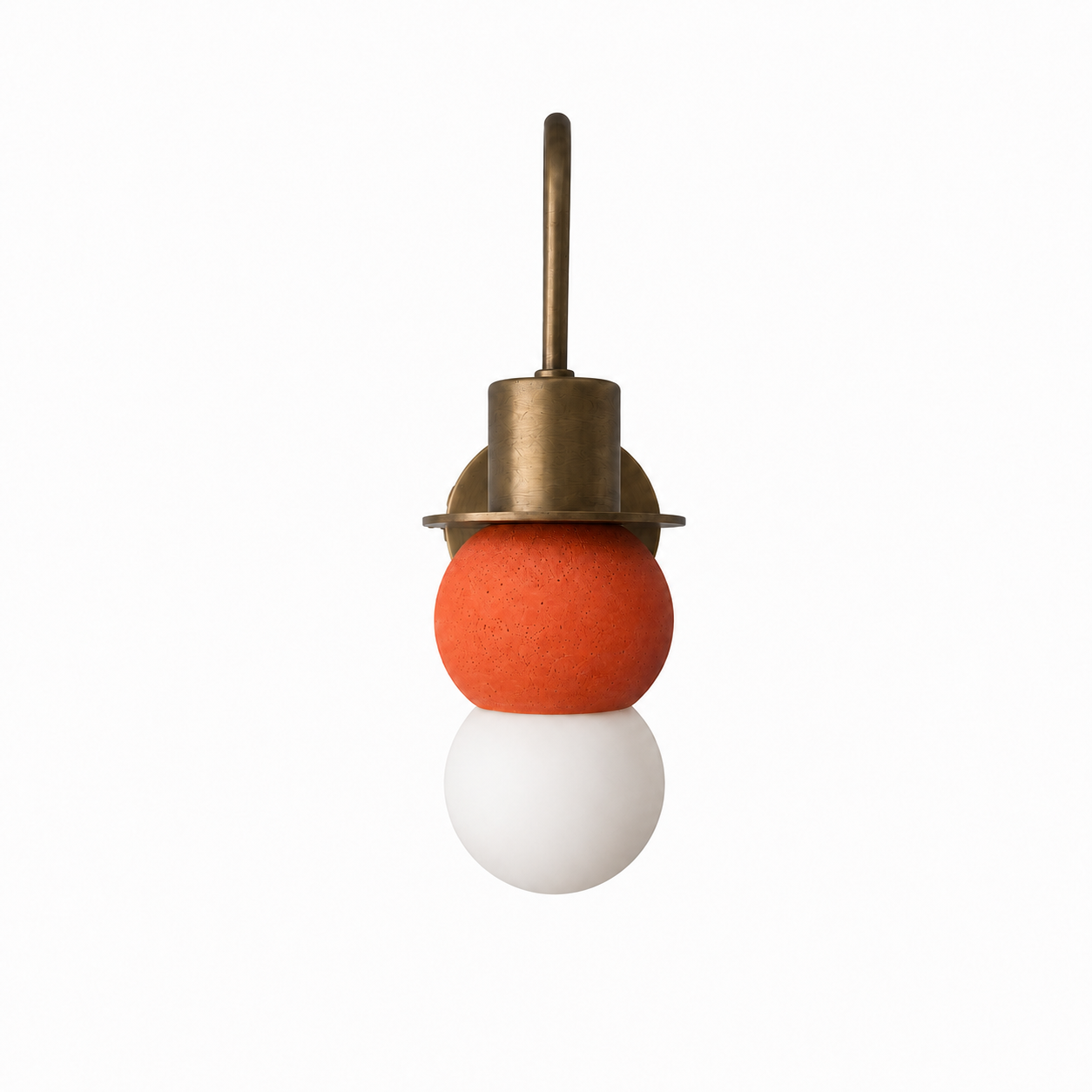Terracota Küre Eskitme Metal Beton Aplik
