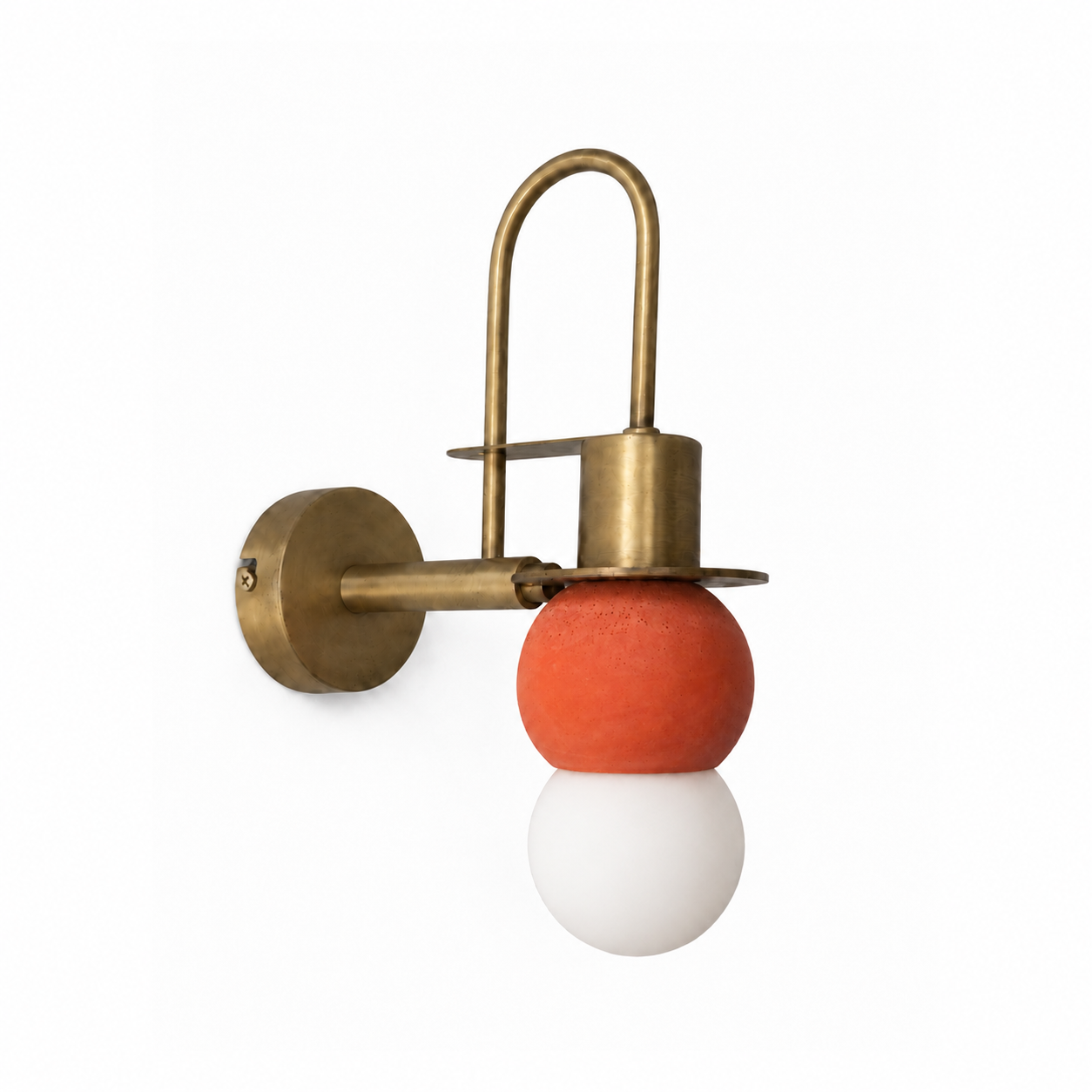 Terracota Küre Eskitme Metal Aplik