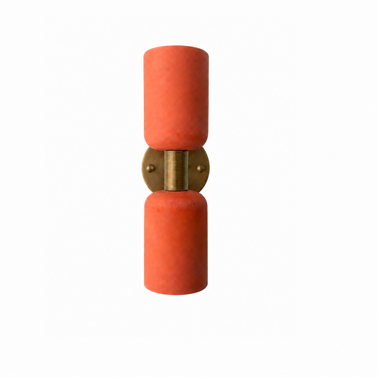 Eskitme Metal Terracota Silindir Aplik