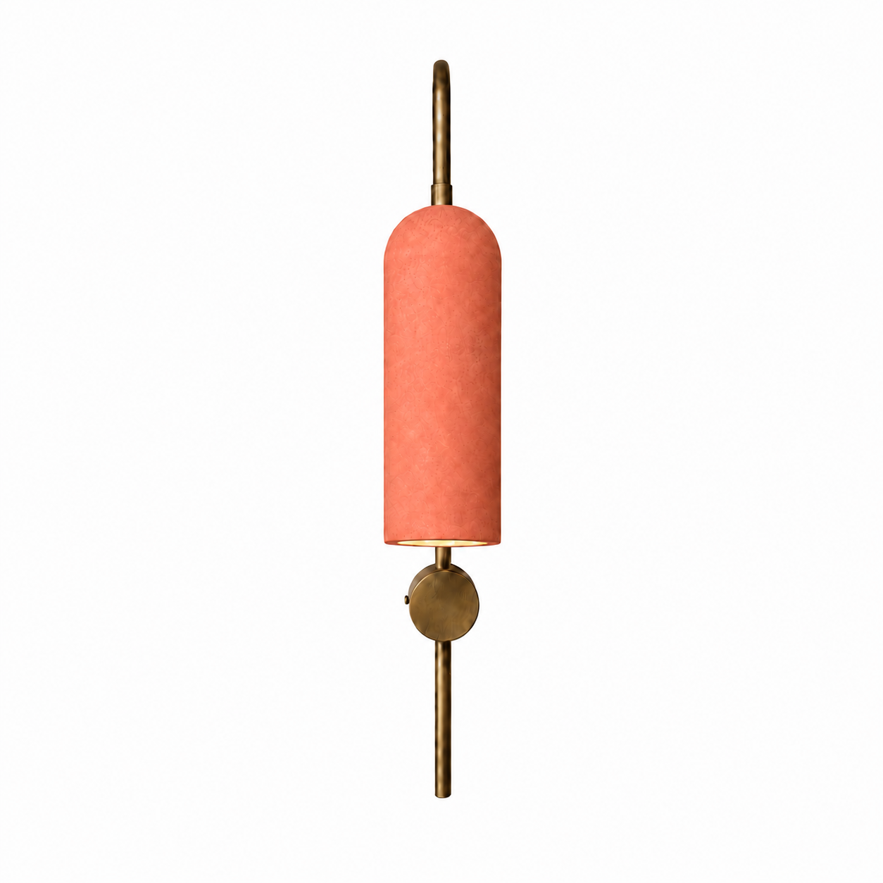 Terracota Kubbe Silindir Eskitme Metal Aplik