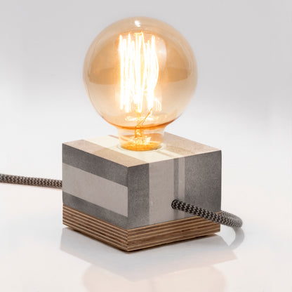 Circuit Antresit Concrete Table Lamp - Globe