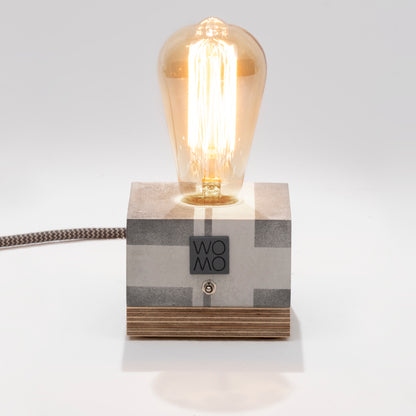 Circuit Antresit Concrete Table Lamp - Cylinder