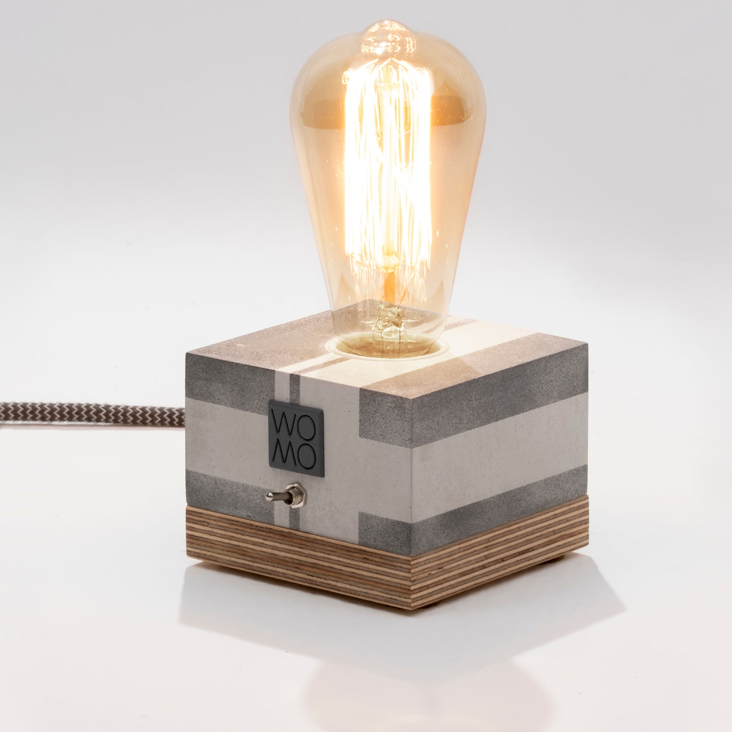 Circuit Antresit Concrete Table Lamp - Cylinder