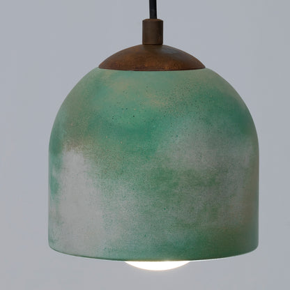 Tumbled Concrete Ceiling Lighting