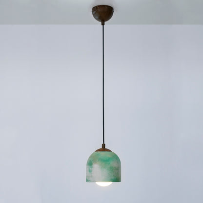 Tumbled Concrete Ceiling Lighting