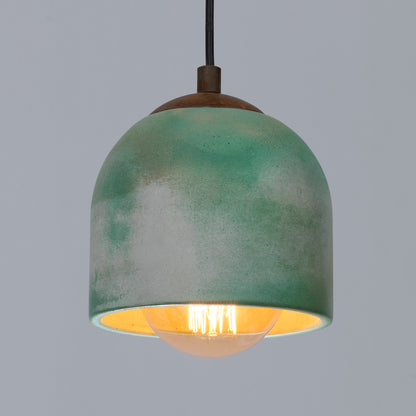Tumbled Concrete Ceiling Lighting