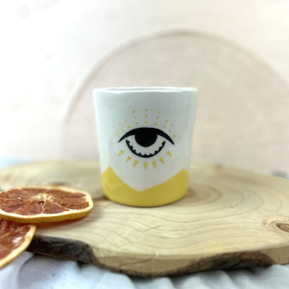 Look Ceramic Coffee Cup