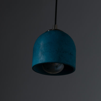 Blue Concrete Ceiling Lighting