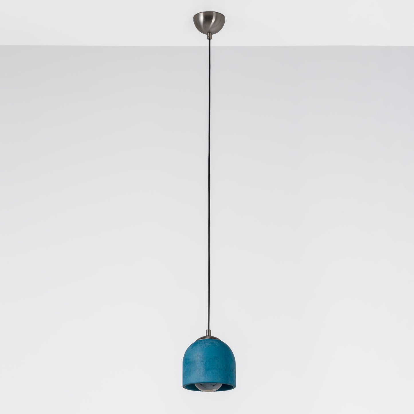 Blue Concrete Ceiling Lighting