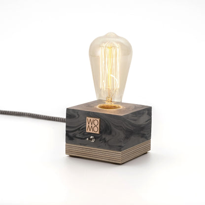 Marble Pattern Concrete Table Lamp