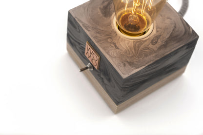 Marble Pattern Concrete Table Lamp