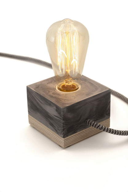 Marble Pattern Concrete Table Lamp