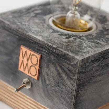 Marble Pattern Concrete Table Lamp