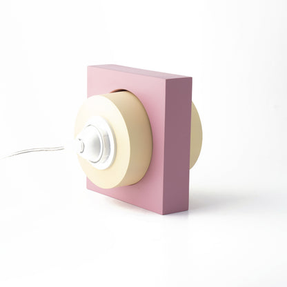 Pink Donut Color Table Lamp