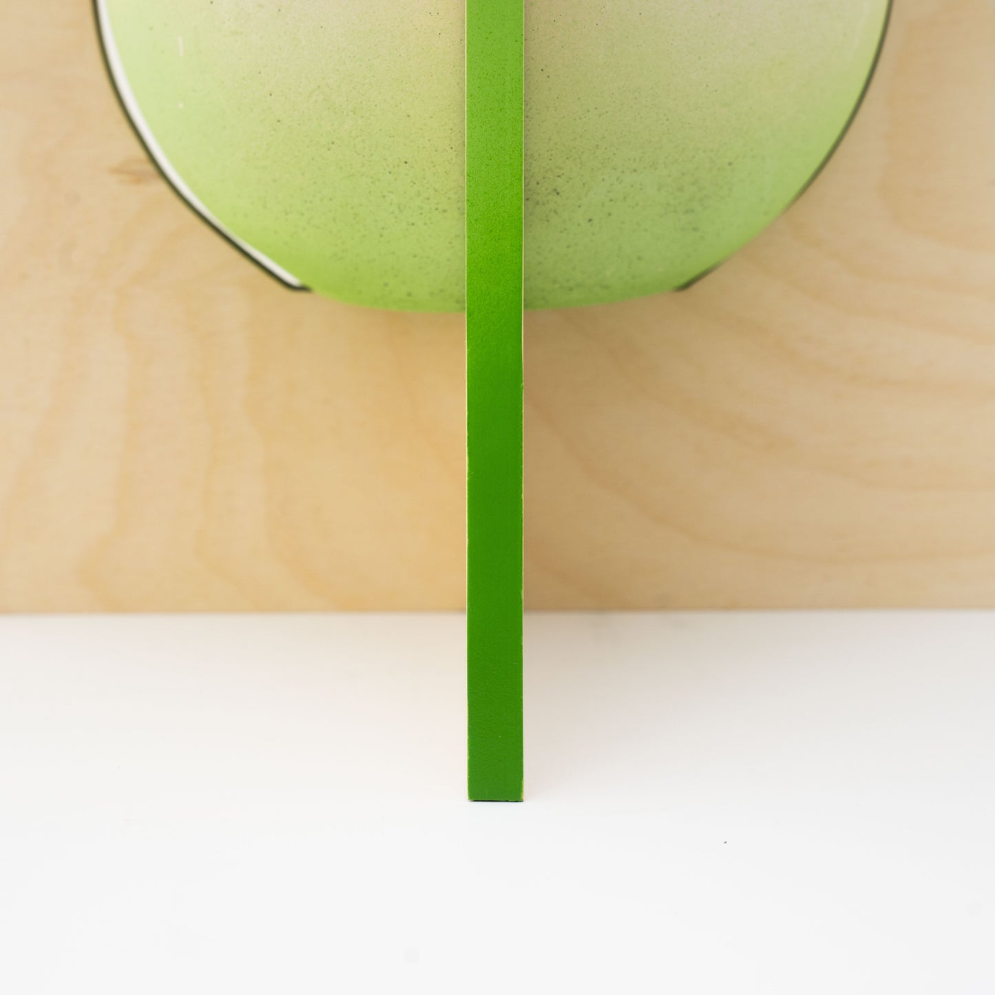 Pineapple Concrete Flower Pot with Wooden Leg
