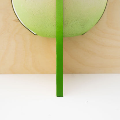Pineapple Concrete Flower Pot with Wooden Leg
