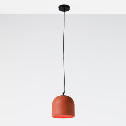 Terracotta Large Concrete Ceiling Light