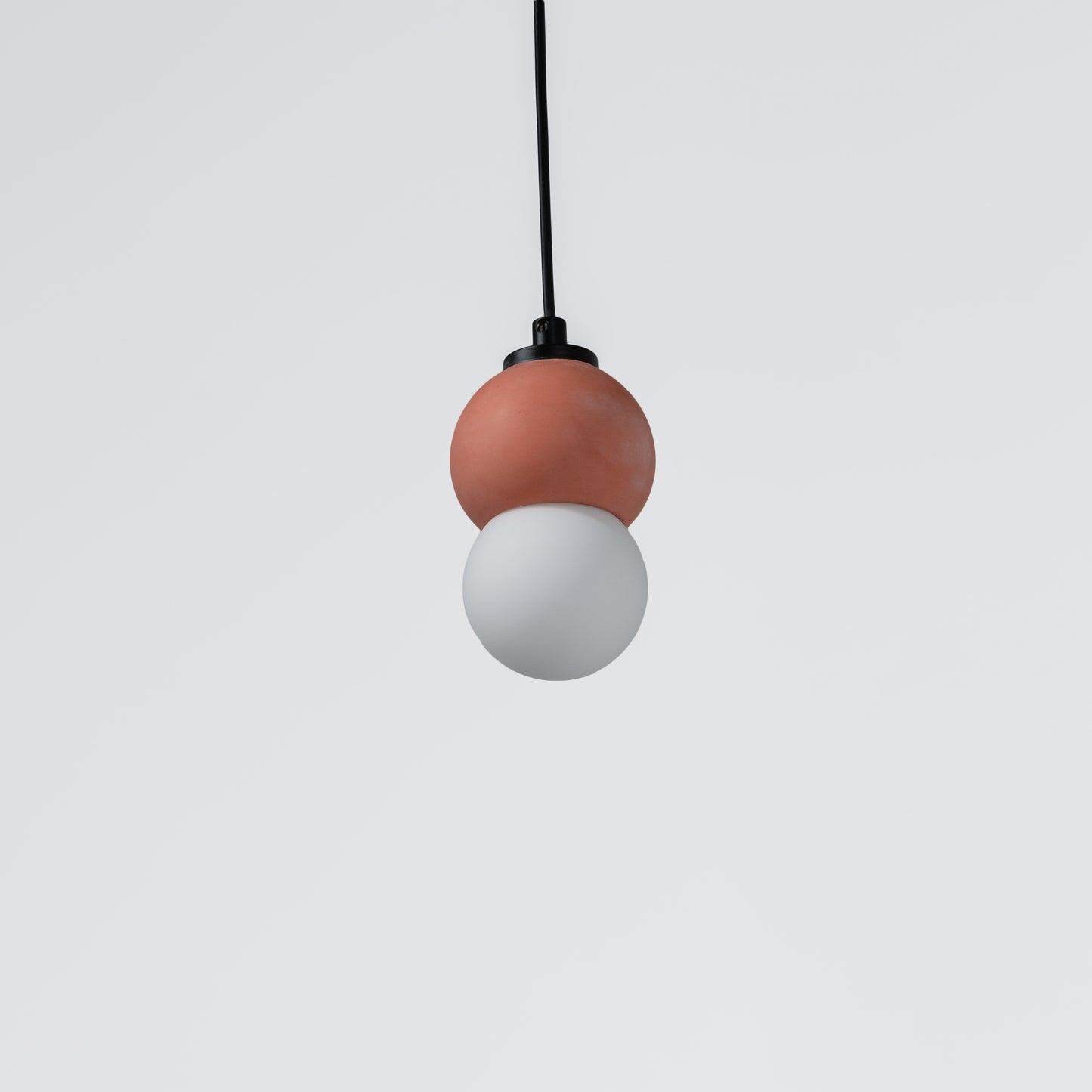 Terracotta Sphere Concrete Pendant Lighting