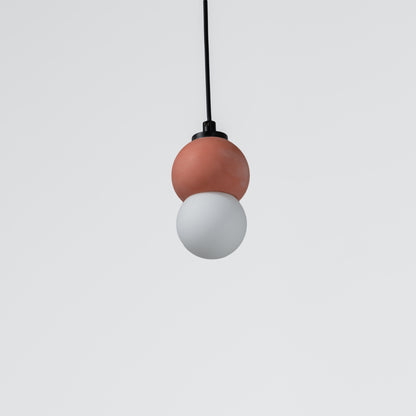 Terracotta Küre Beton Sarkıt Aydınlatma