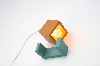 Orange Marshmallow Color Table Lamp