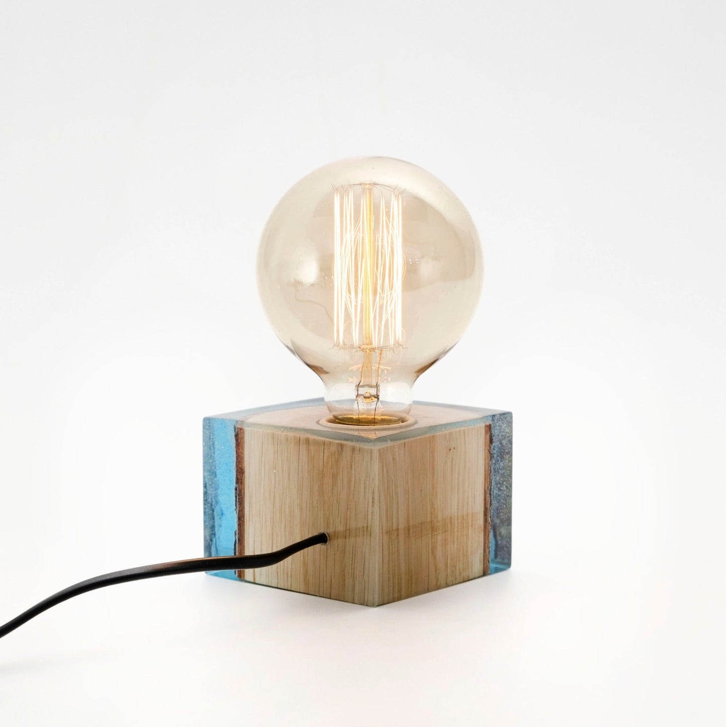 Transparent Epoxy Table Lamp