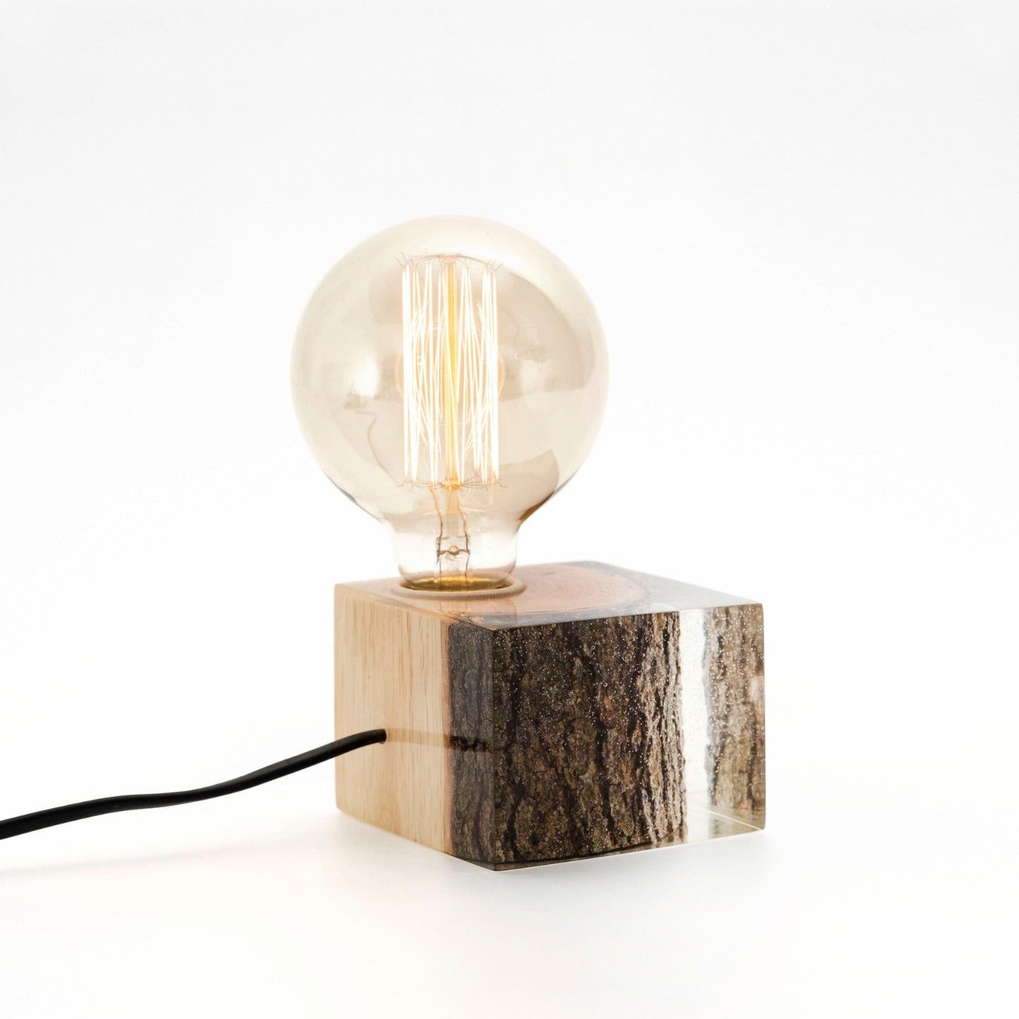 Transparent Epoxy Table Lamp